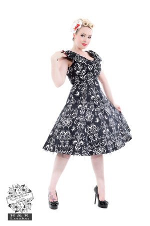 Fantasy Floral Off Shoulder Dress